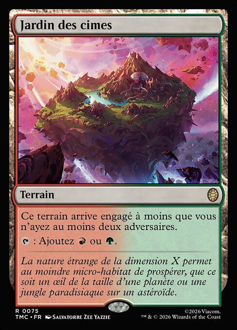 Jardin des cimes [FR]