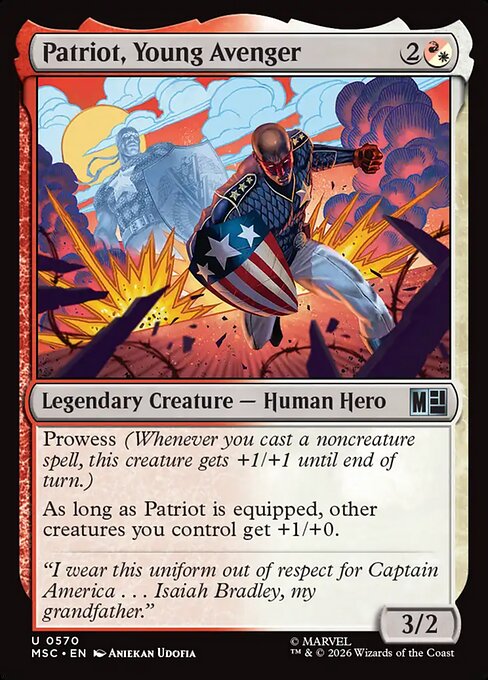 Patriot, Young Avenger [FR]