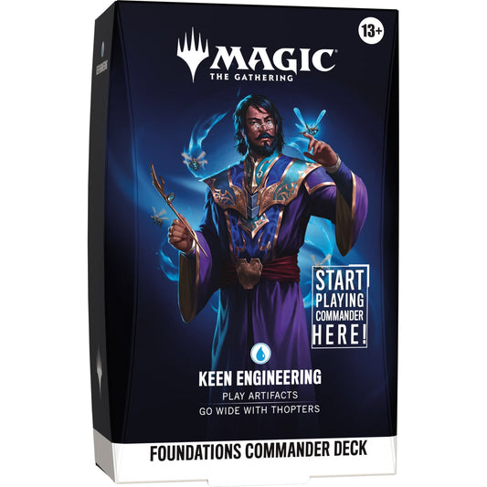 MTG - Foundations - Deck Commander Keen Engineering
