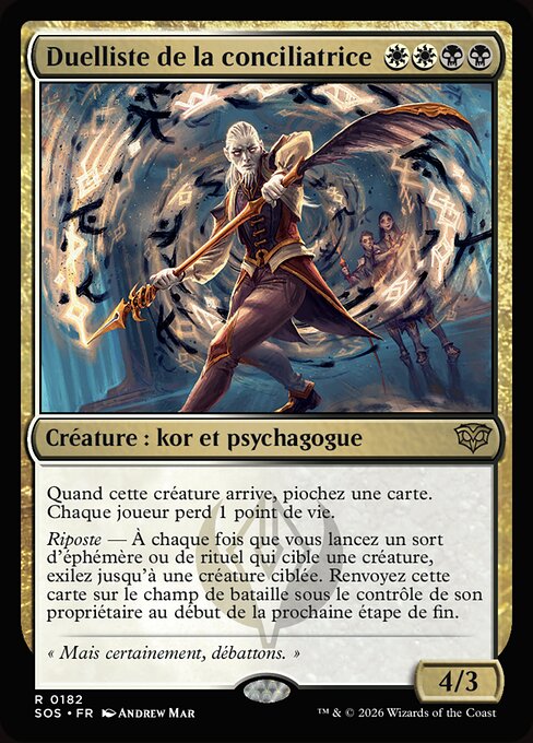 Duelliste de la conciliatrice [FR]