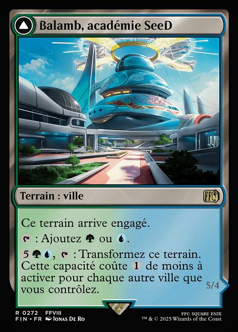 Balamb, académie SeeD // Académie de Balamb, aéroportée [FR]