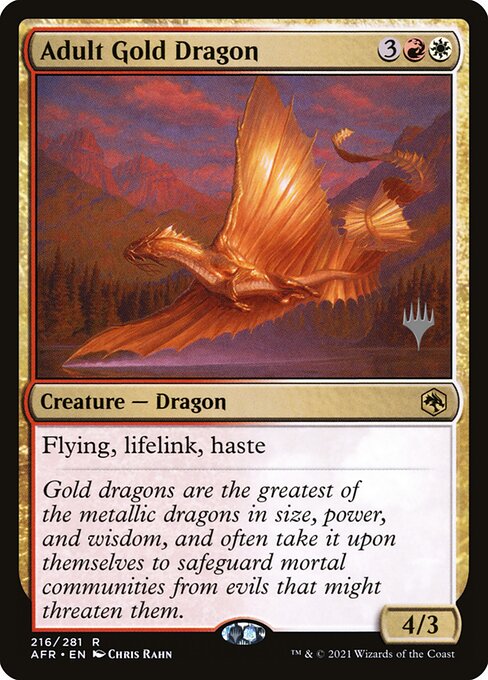 Dragon d'or adulte [FR]