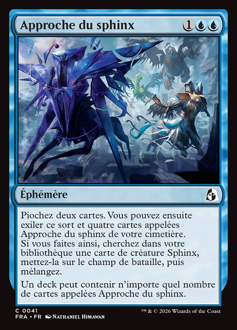 Approche du sphinx [FR]