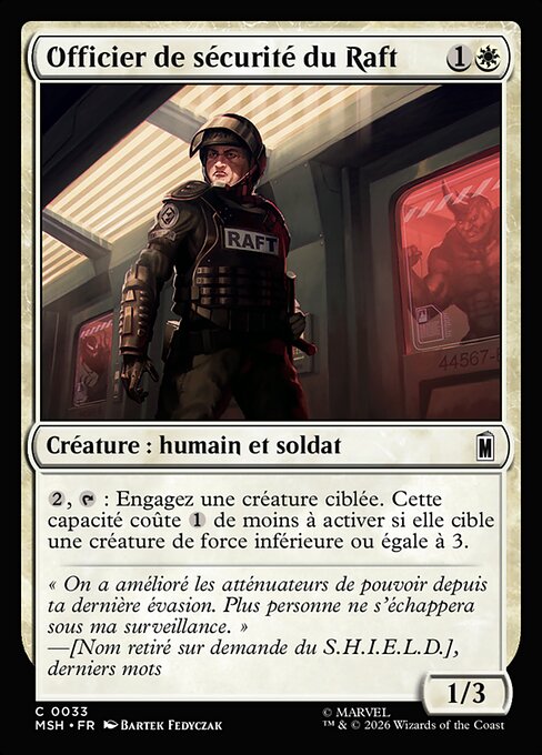 Officier de sécurité du Raft [FR]