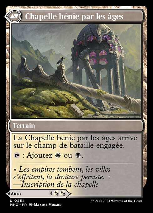 Grâce aux ailes de verre // Chapelle bénie par les âges [FR]