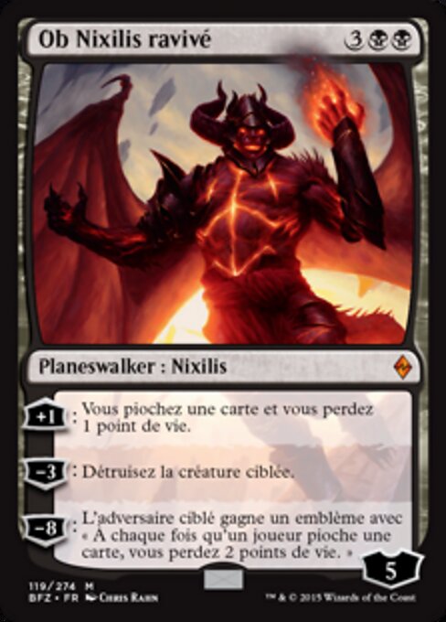 Ob Nixilis ravivé [FR]