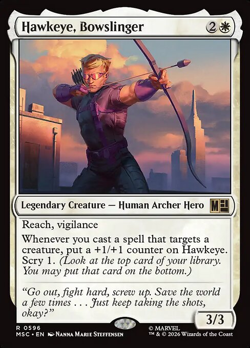 Hawkeye, Bowslinger [FR]