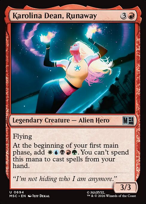Karolina Dean, Runaway [FR]