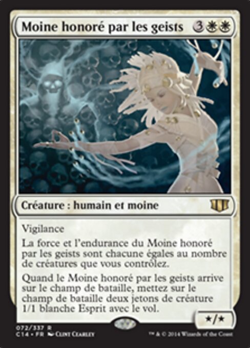 Moine honoré par les geists [FR]