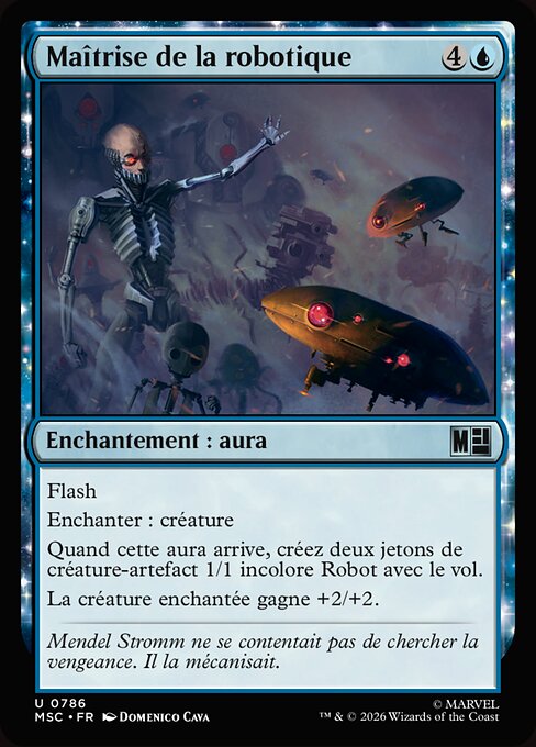 Maîtrise de la robotique [FR]