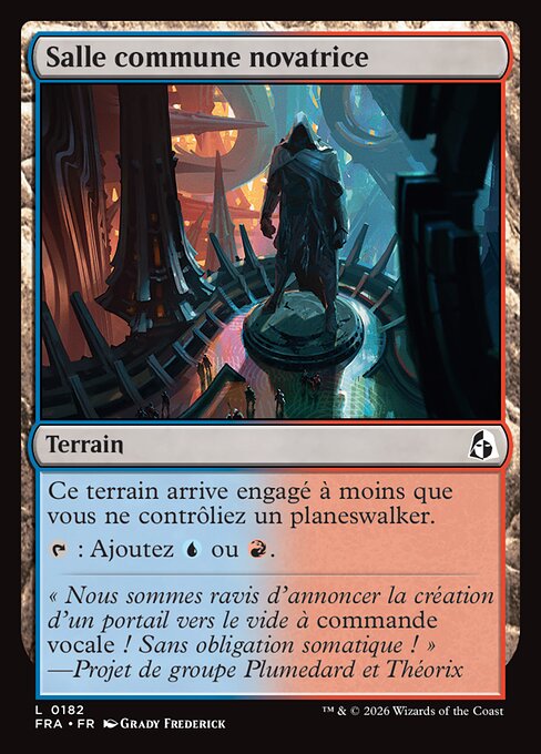 Salle commune novatrice [FR]