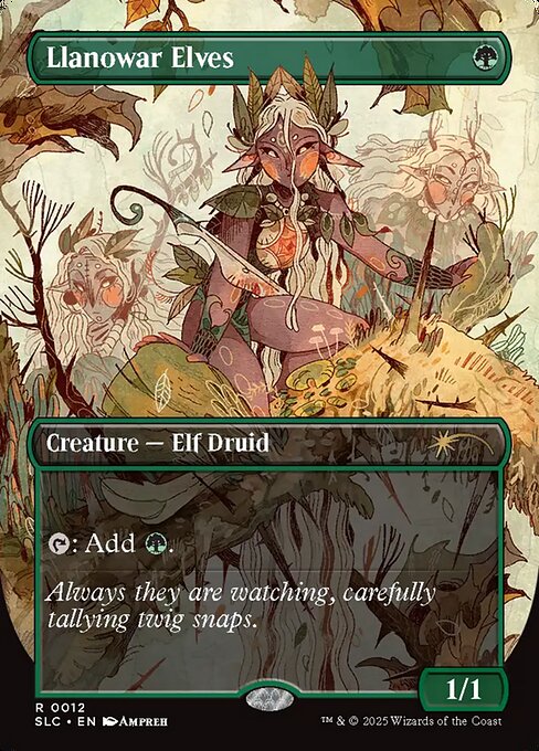 Llanowar Elves (V.1) [EN]