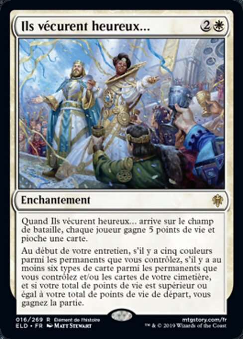 Ils vécurent heureux... [FR]