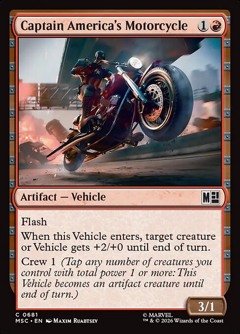Captain America's Motorcycle [FR]