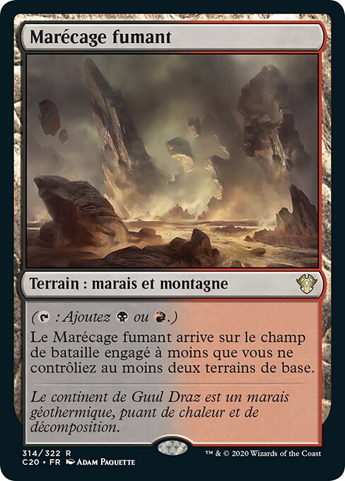Marécage fumant [FR]