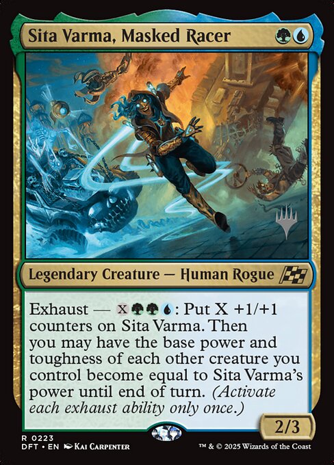 Sita Varma, Masked Racer (V.2) [EN]