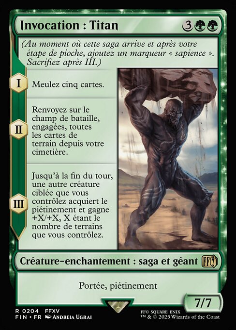 Invocation : Titan [FR] [FOIL]