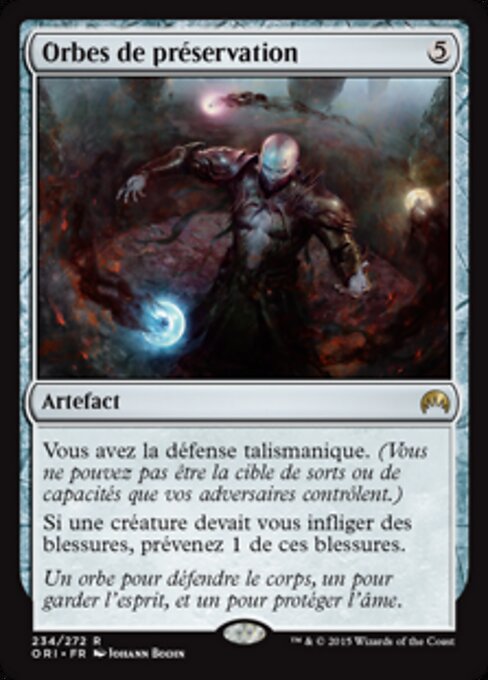 Orbes de préservation [FR]