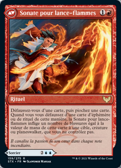 Sculptrice de torrents // Sonate pour lance-flammes [FR]