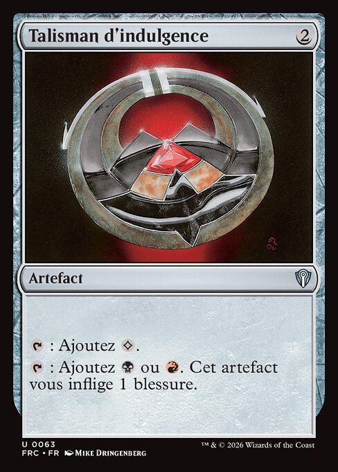 Talisman d'indulgence [FR]