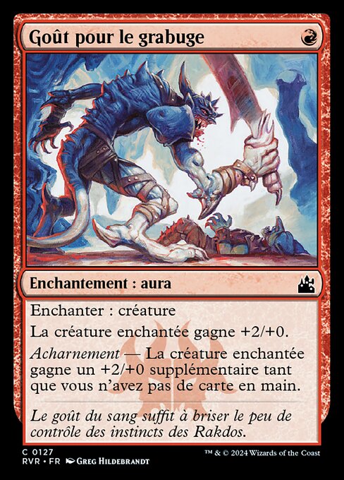Goût pour le grabuge [FR]