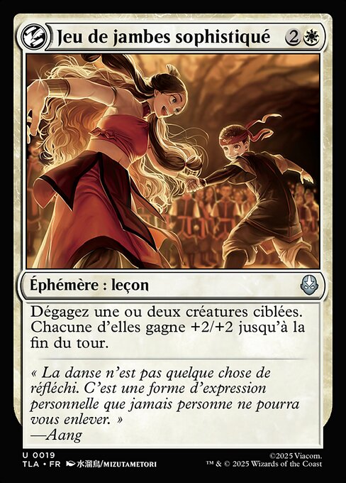 Jeu de jambes sophistiqué [FR]