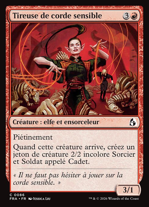Tireuse de corde sensible [FR]
