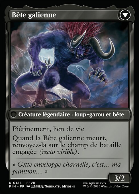 Vincent Valentine // Bête galienne [FR]