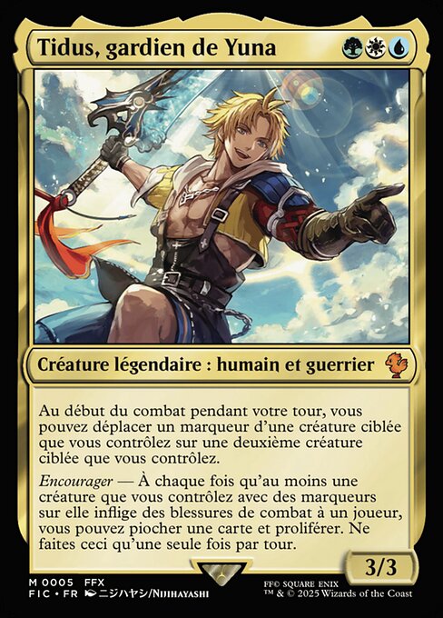 Tidus, gardien de Yuna [FR] [FOIL]