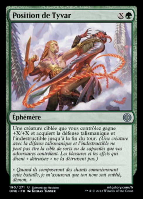 Position de Tyvar [FR]