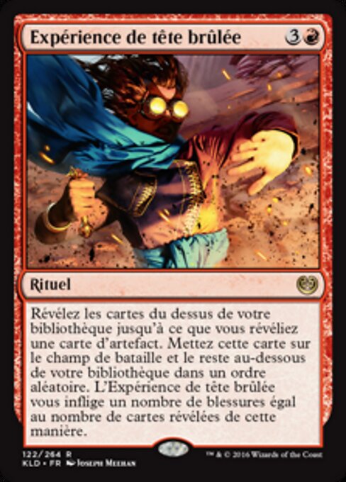 Expérience de tête brûlée [FR]