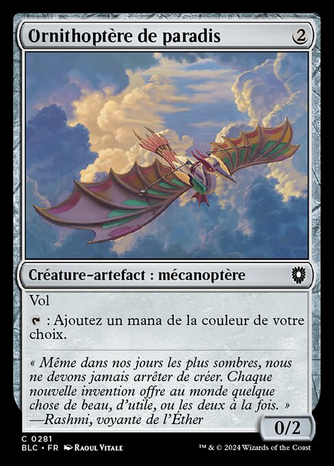 Ornithoptère de paradis [FR]
