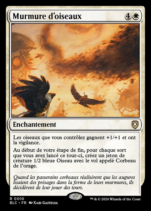 Murmure d'oiseaux [FR]