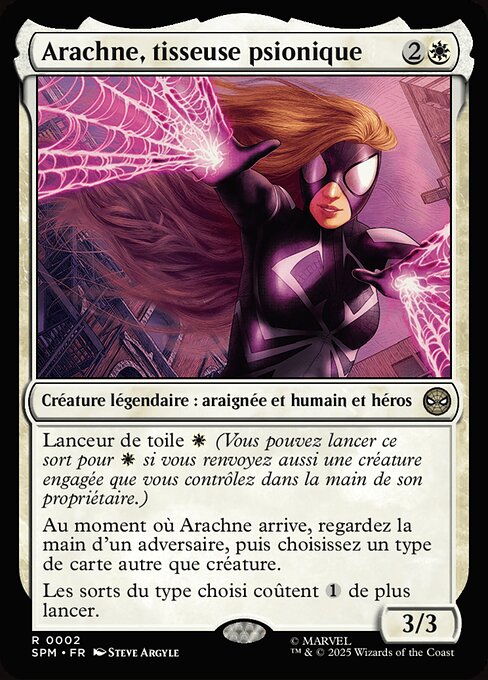 Arachne, tisseuse psionique [FR]