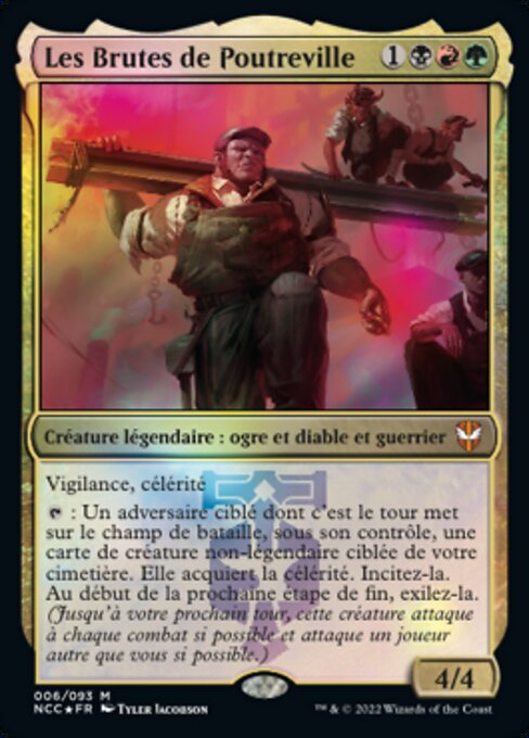Les Brutes de Poutreville [FR] [FOIL]