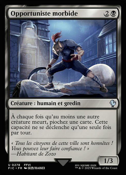 Opportuniste morbide [FR]