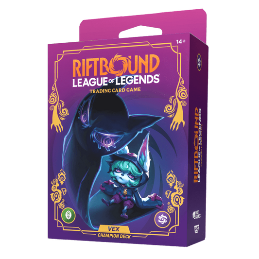 Riftbound: League of Legends TCG - Dechaînement - Deck de Champion Vex (Version Française) - PRECOMMANDE 04/08/2026