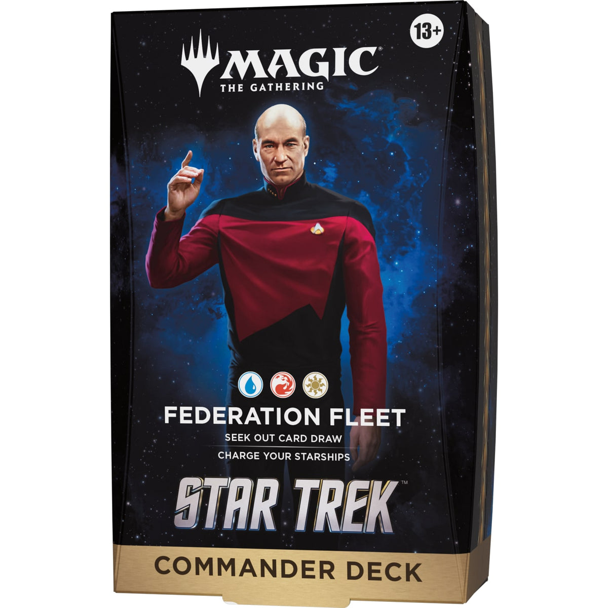 Deck Commander Star Trek Federation Fleet, vue de côté