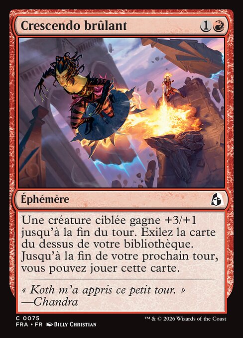 Crescendo brûlant [FR]