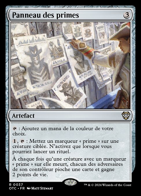 Panneau des primes [FR]