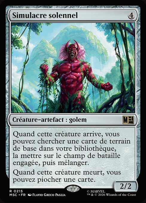 Simulacre solennel [FR]