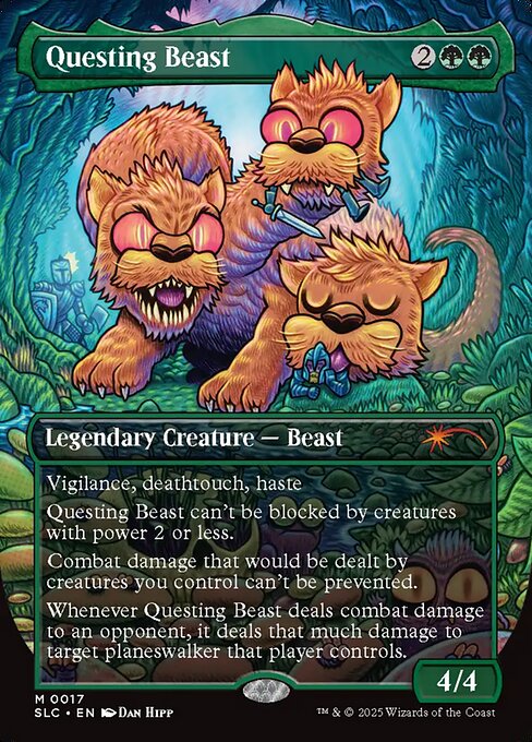 Questing Beast (V.1) [EN] [FOIL]