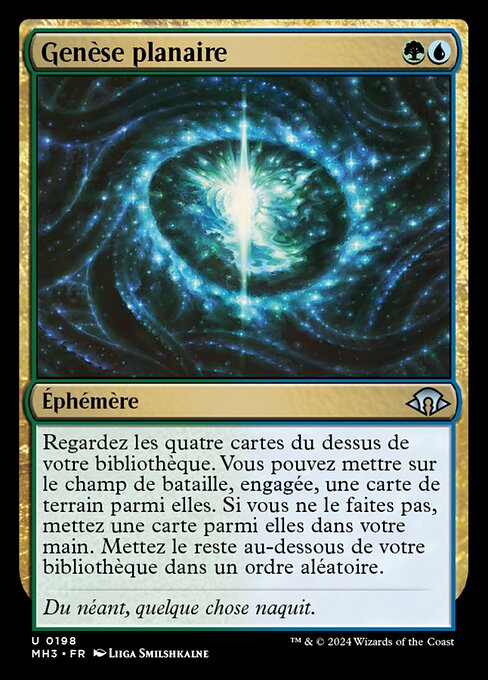 Genèse planaire [FR]