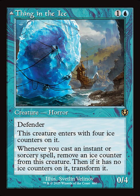 Spéciment pris dans la glace [FR]