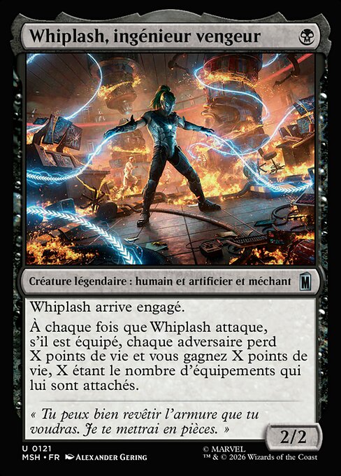 Whiplash, ingénieur vengeur [FR]