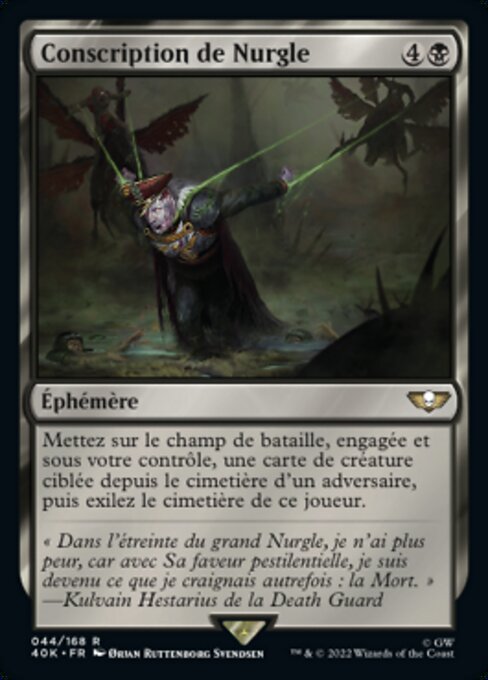 Conscription de Nurgle [FR]