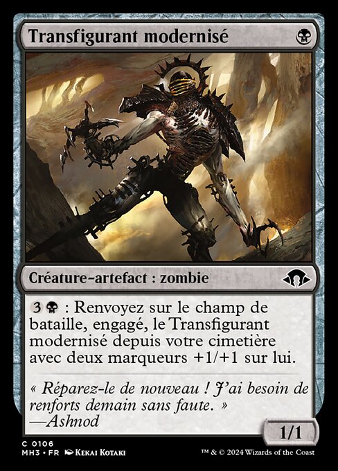 Transfigurant modernisé [FR]