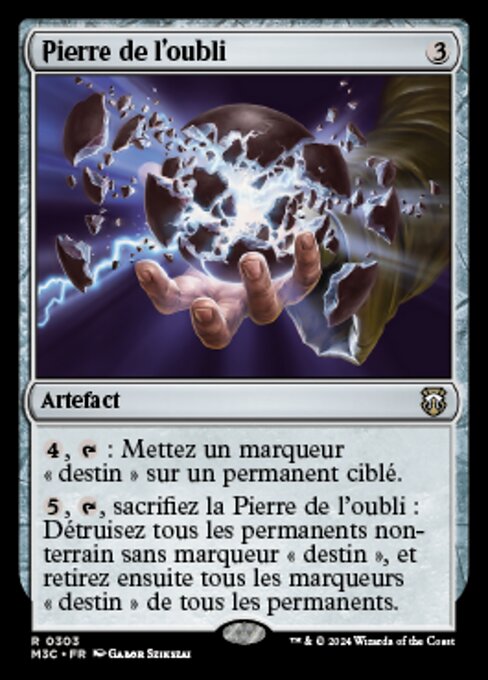 Pierre de l'oubli [FR]