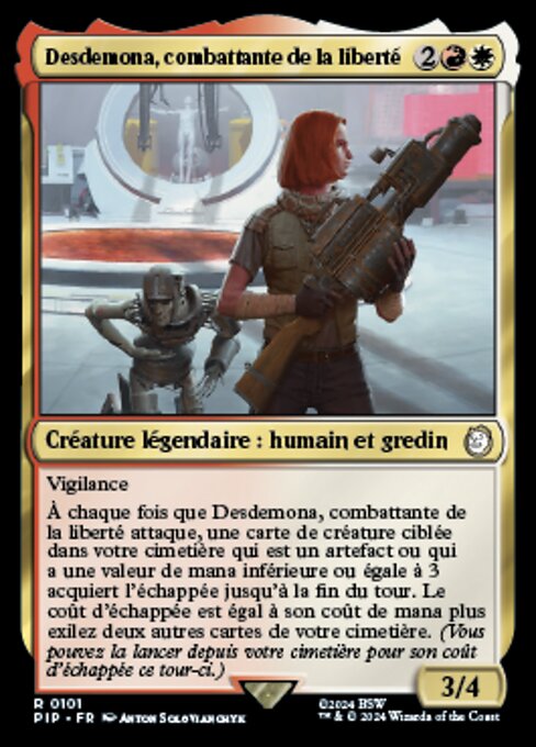 Desdemona, combattante de la liberté [FR]