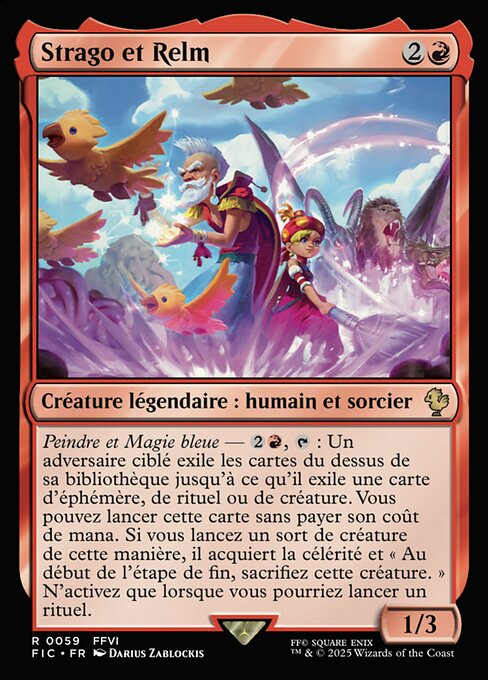 Strago et Relm [FR]